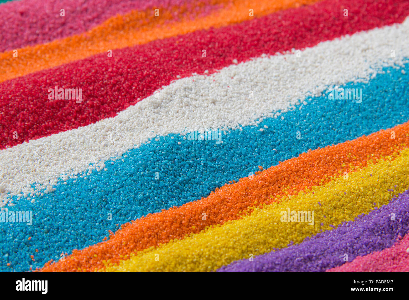 Background texture of colored sand closeup Stock Photo Alamy