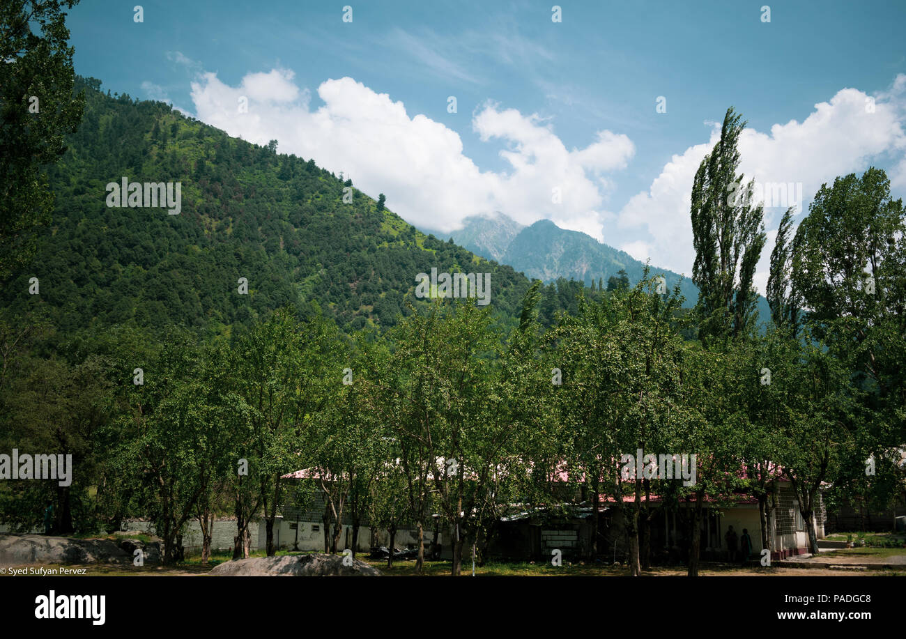 Neelum Valley, Azad Kashmir Stock Photo