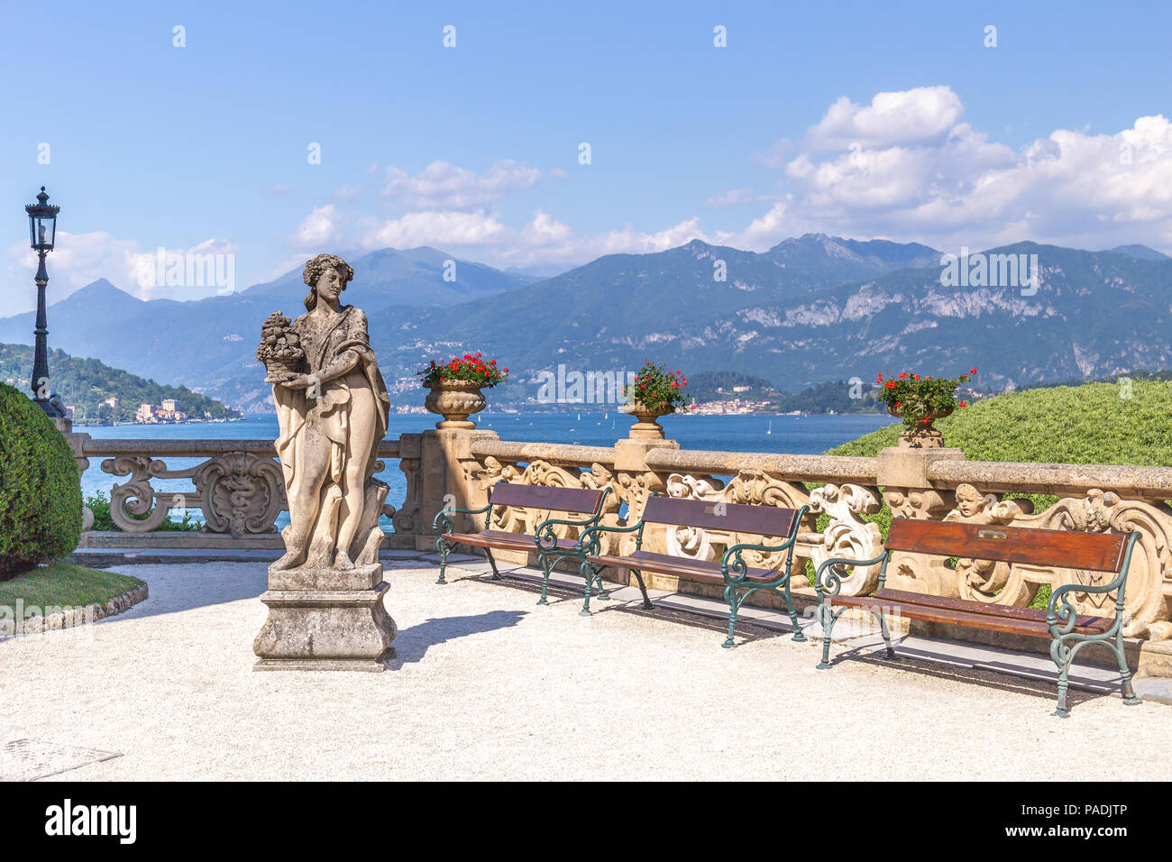 Italy, Lombardy, Como district. Como Lake, Villa del Balbianello Stock Photo