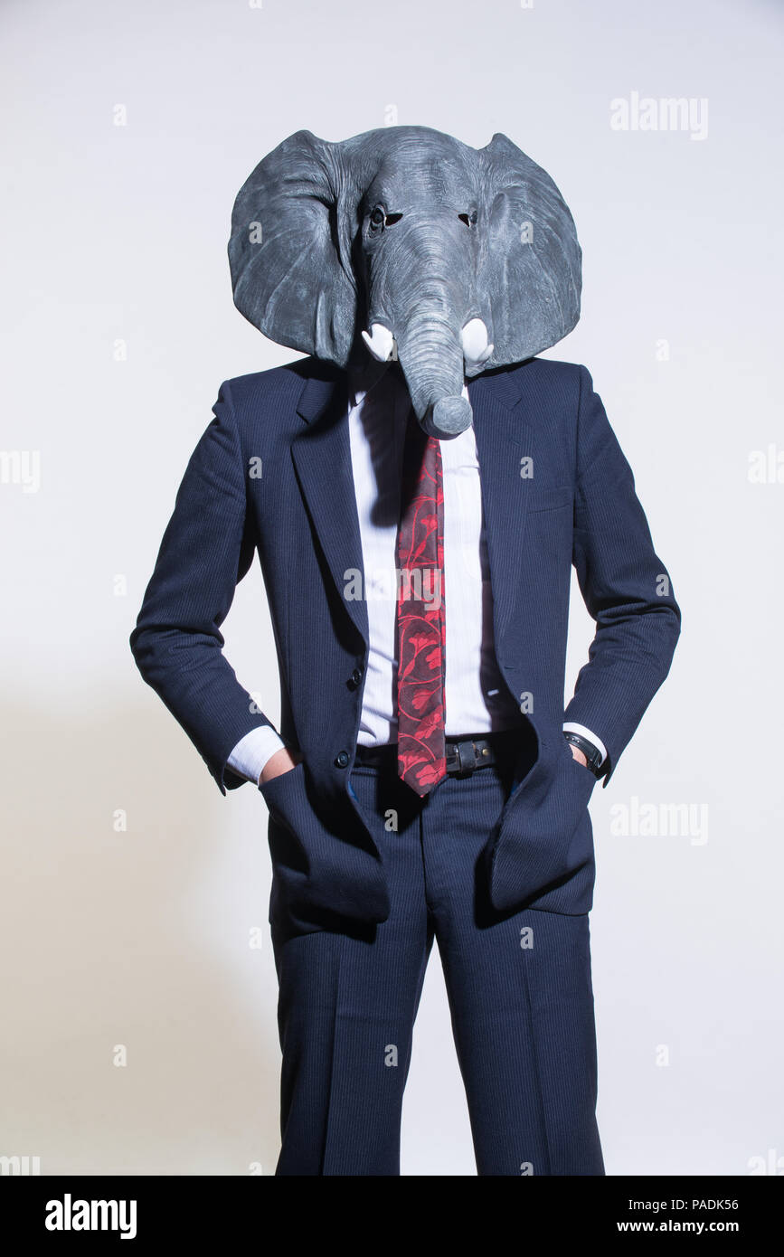 Download Elephant Mask High Resolution Stock Photography And Images Alamy PSD Mockup Templates
