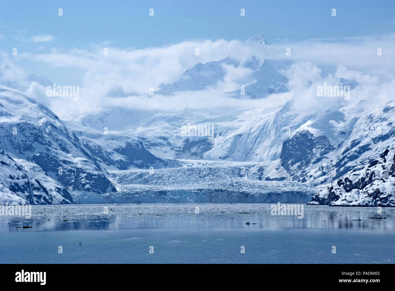 Hubbard Glacier Alaska Stock Photo