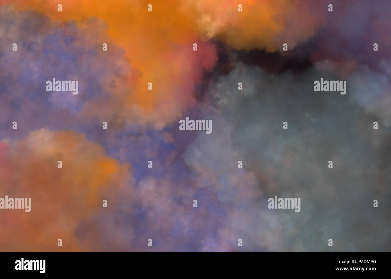 Orange Purple Grey Abstract Watermark Background Or Texture Stock
