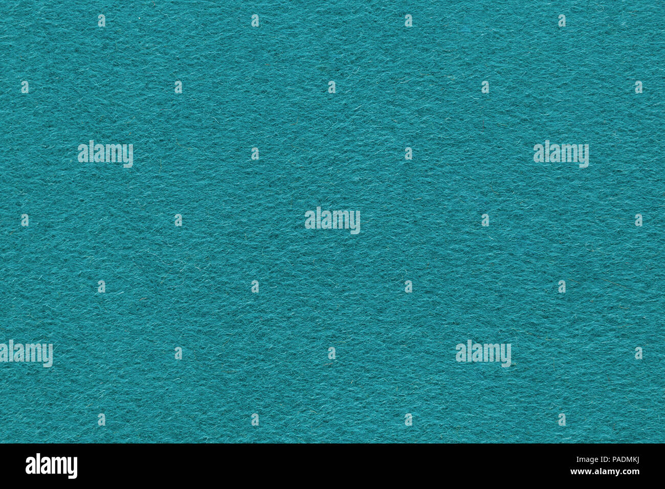 Cyan boiled wool or wool felt texture Stock Photo