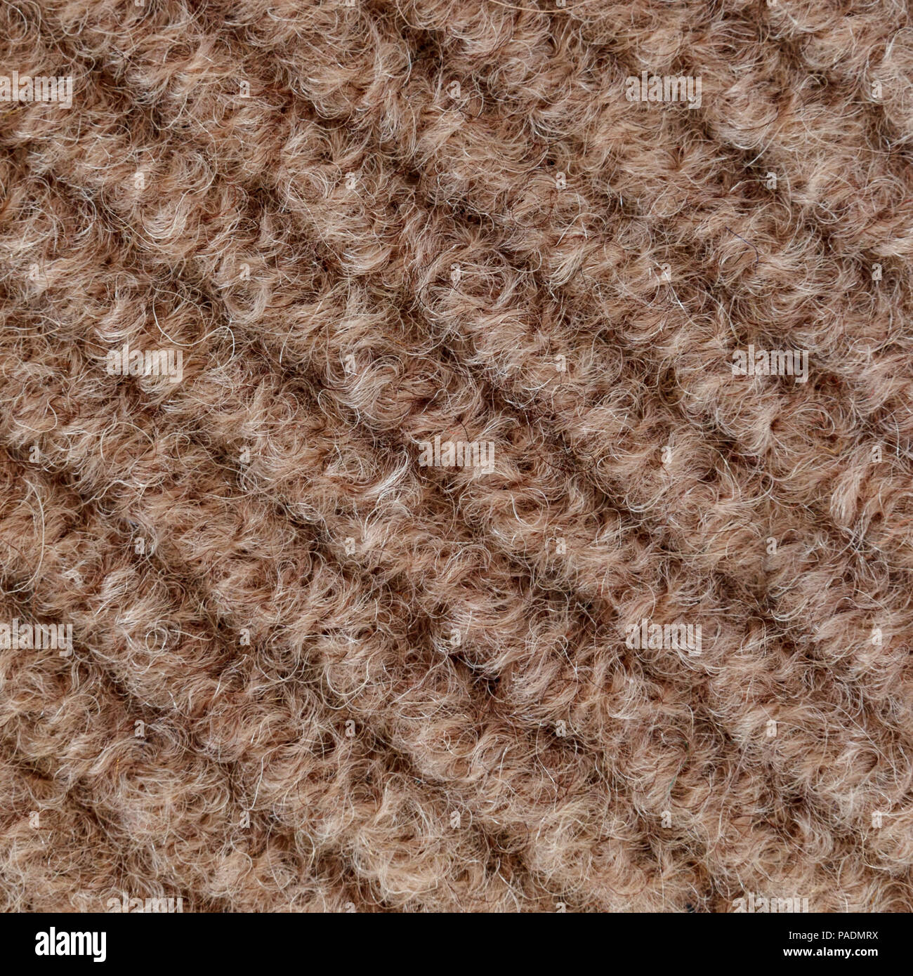 Brown boiled wool or wool felt texture Stock Photo