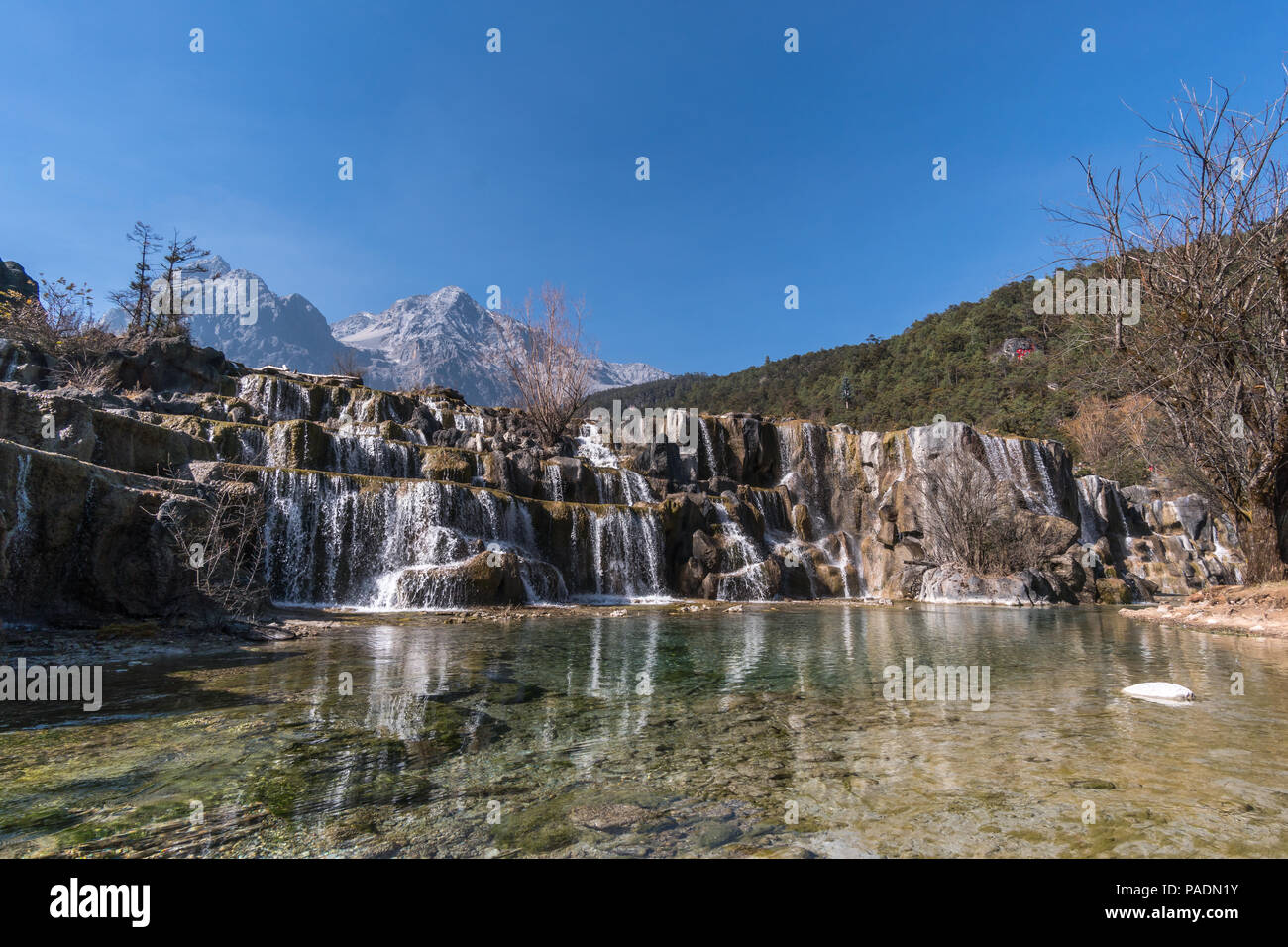 Blue Moon Valley In Jade Dragon Snow Mountain Lijiang