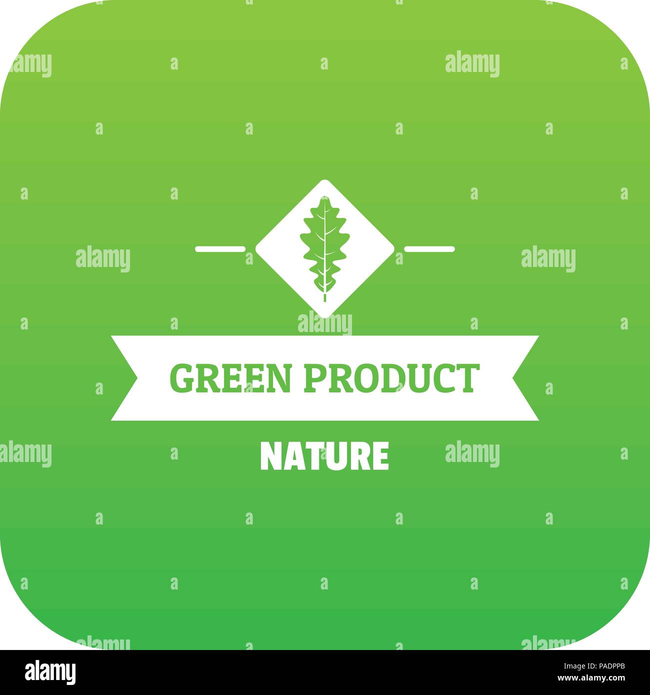 Vegan product icon green vector Stock Vector Image & Art - Alamy