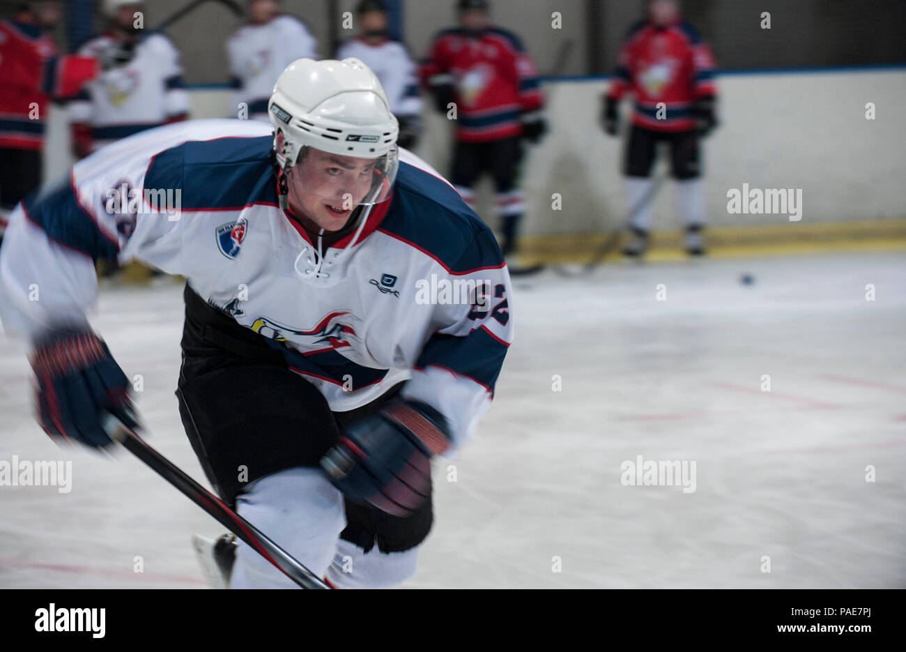 Sean Carlock, a member of the Kaiserslautern Military Community Eagles