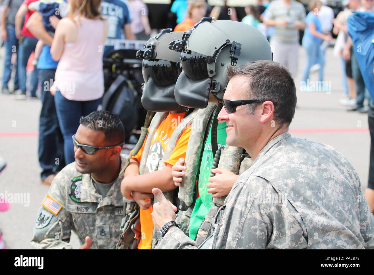 Aviators of the U.S. Army Reserves 5th General Support Aviation