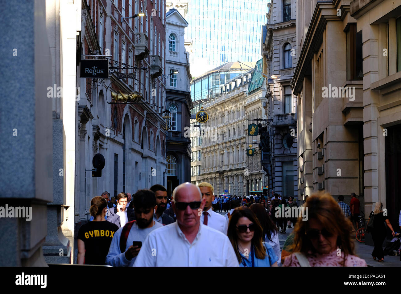 City of London, Financial district, London, United Kingdom Stock Photo