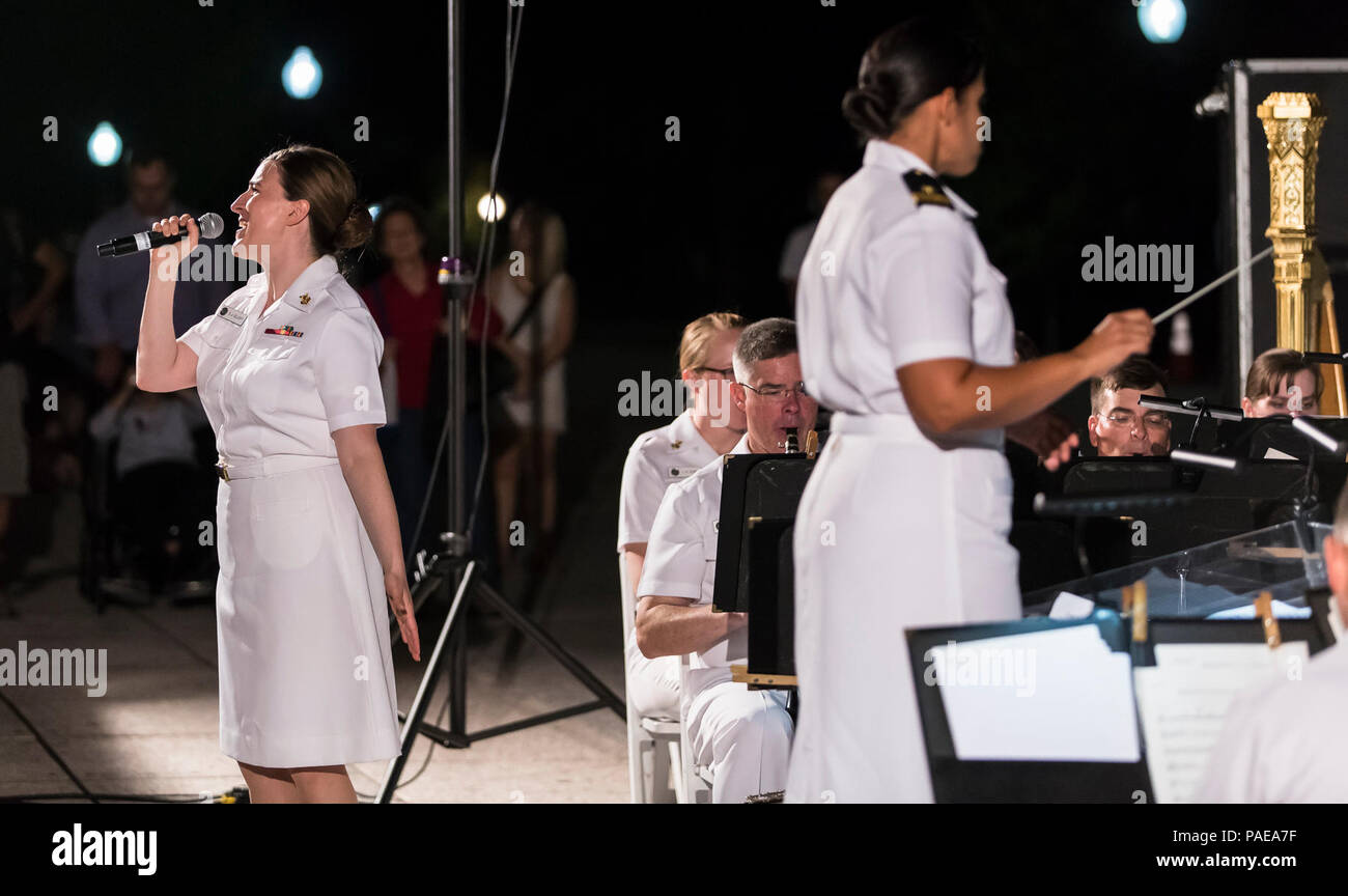 U.S. military band Stock Photo - Alamy