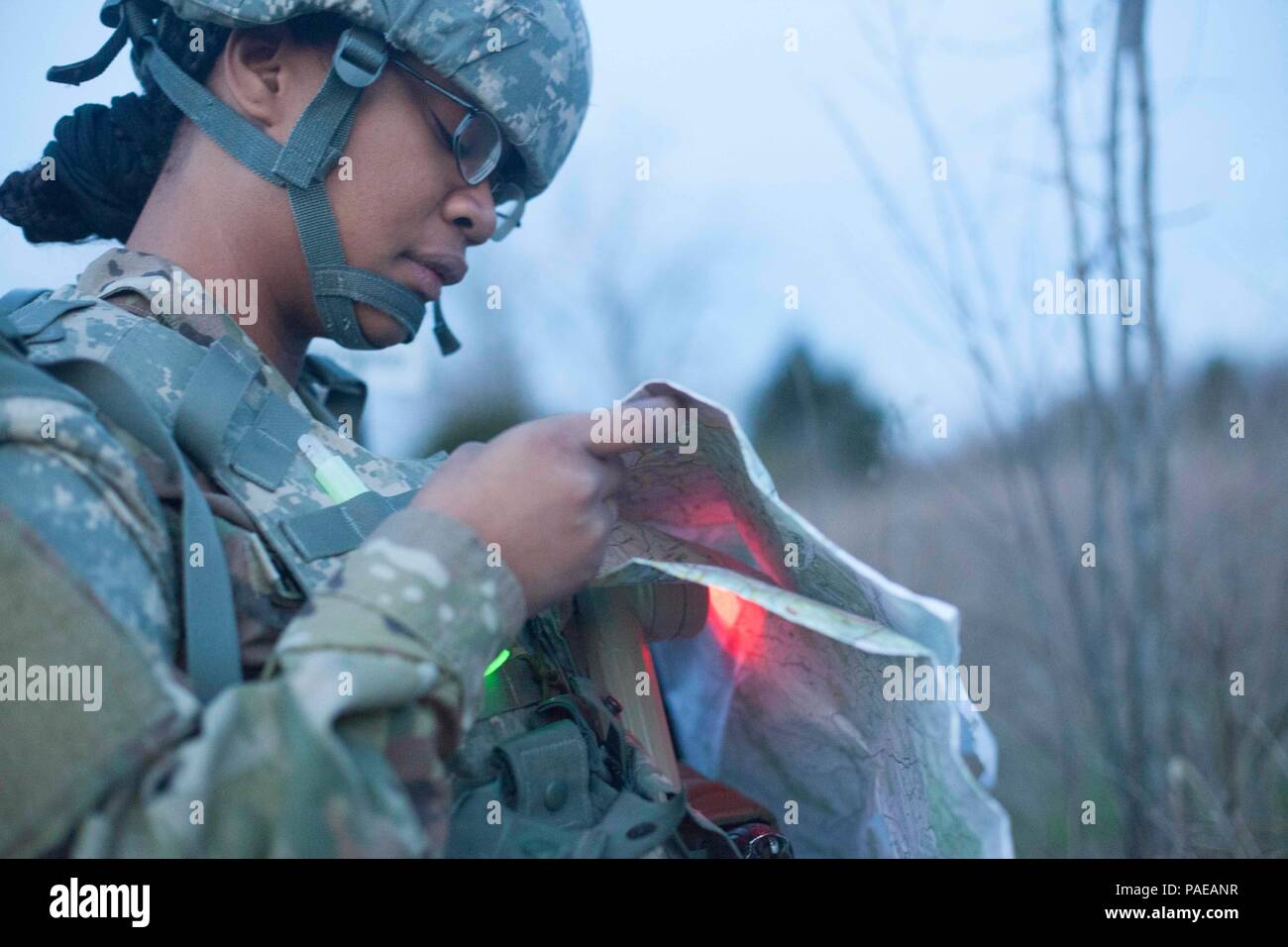 U.S. Army Sgt. Angel Hunter with the 90th Aviation Support Battalion ...