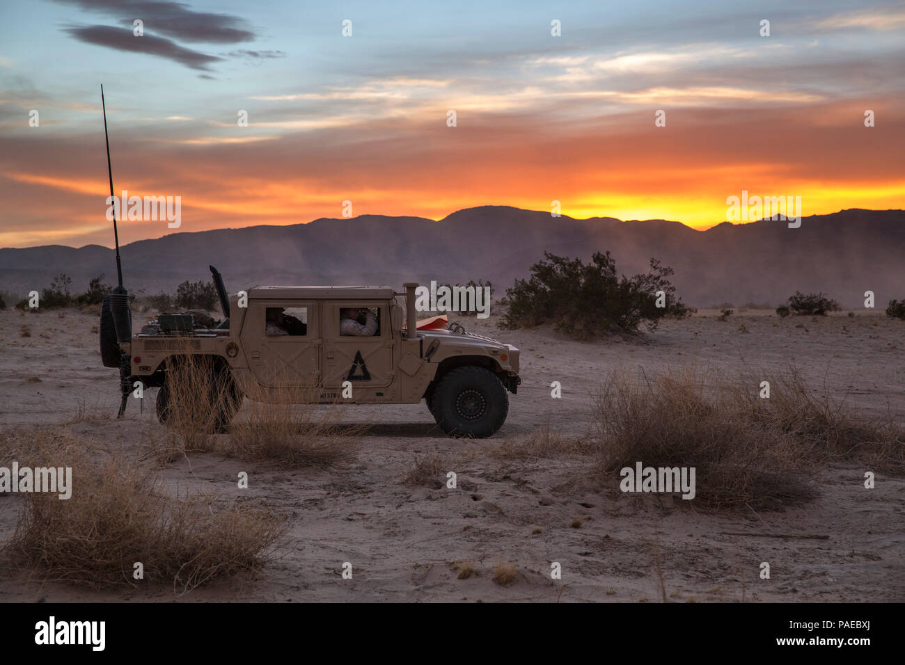 On March 21, 2016, at the Combat Center, Twentynine Palms, a High ...