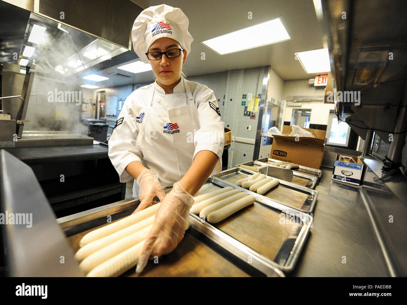 A food service journeyman with the 1st Special Operations Force Support ...