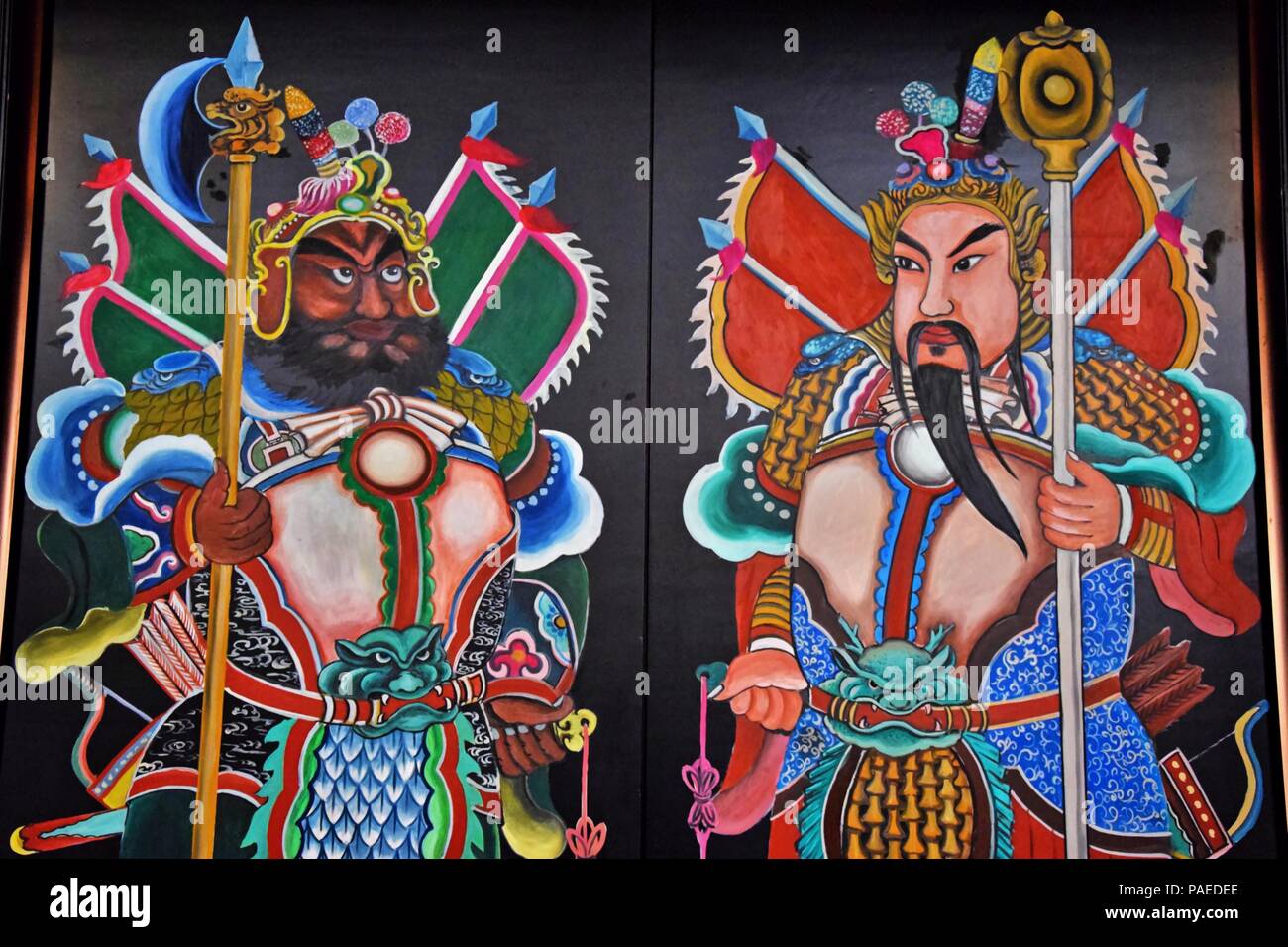 chinese new year decorations door