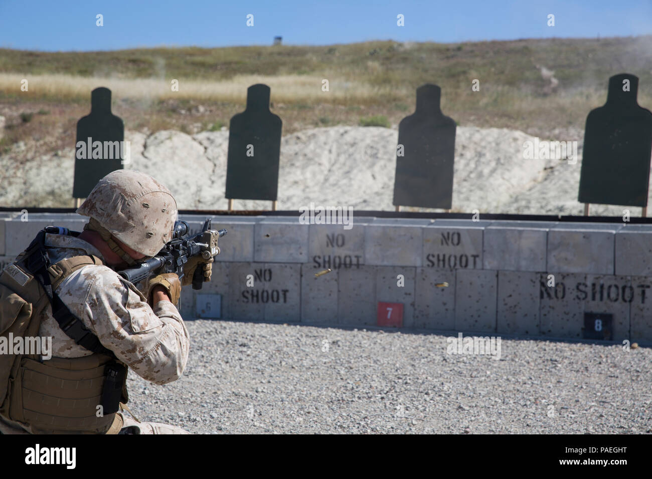 MARINE CORPS BASE CAMP PENDLETON, Calif. – Corporal Michael Gray, Anti ...