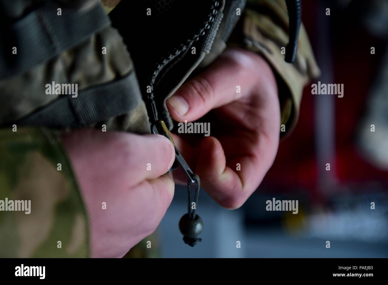 U.S. Army Sgt. 1st Class Guy Detachment 1 Bravo standards