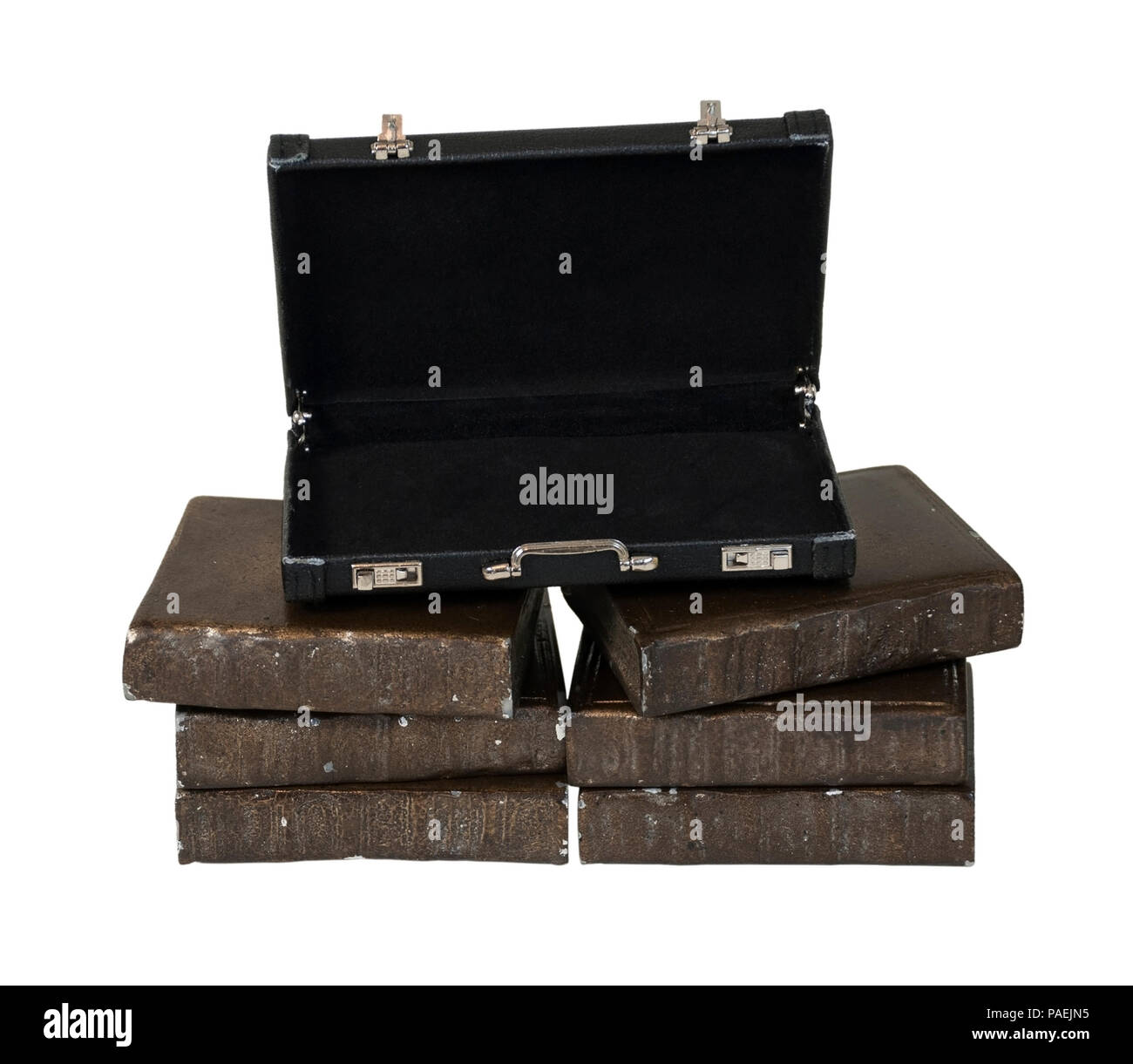 Briefcase on antique books hires stock photography and images Alamy