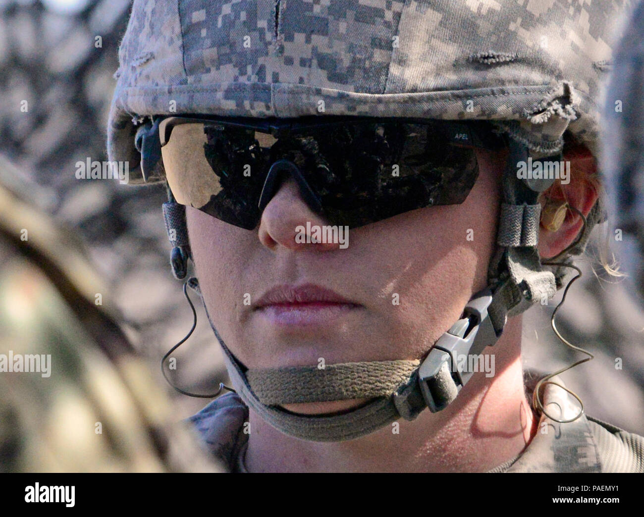 Pfc. Katherine Beatty is the U S. military’s first female 13B cannon