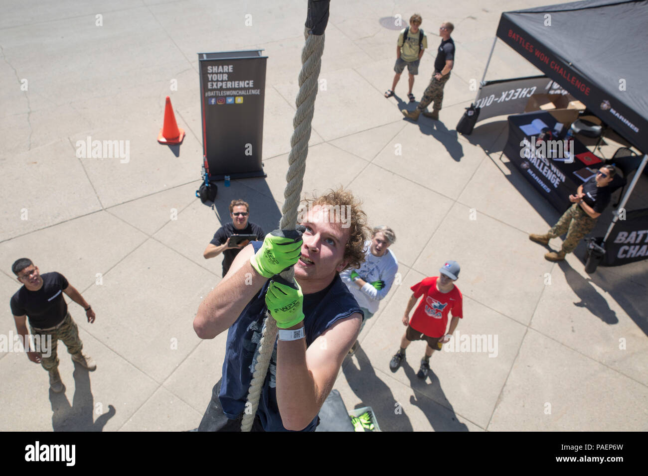 Ryan Shepersky an attendee of the USMC Cadet and Junior National