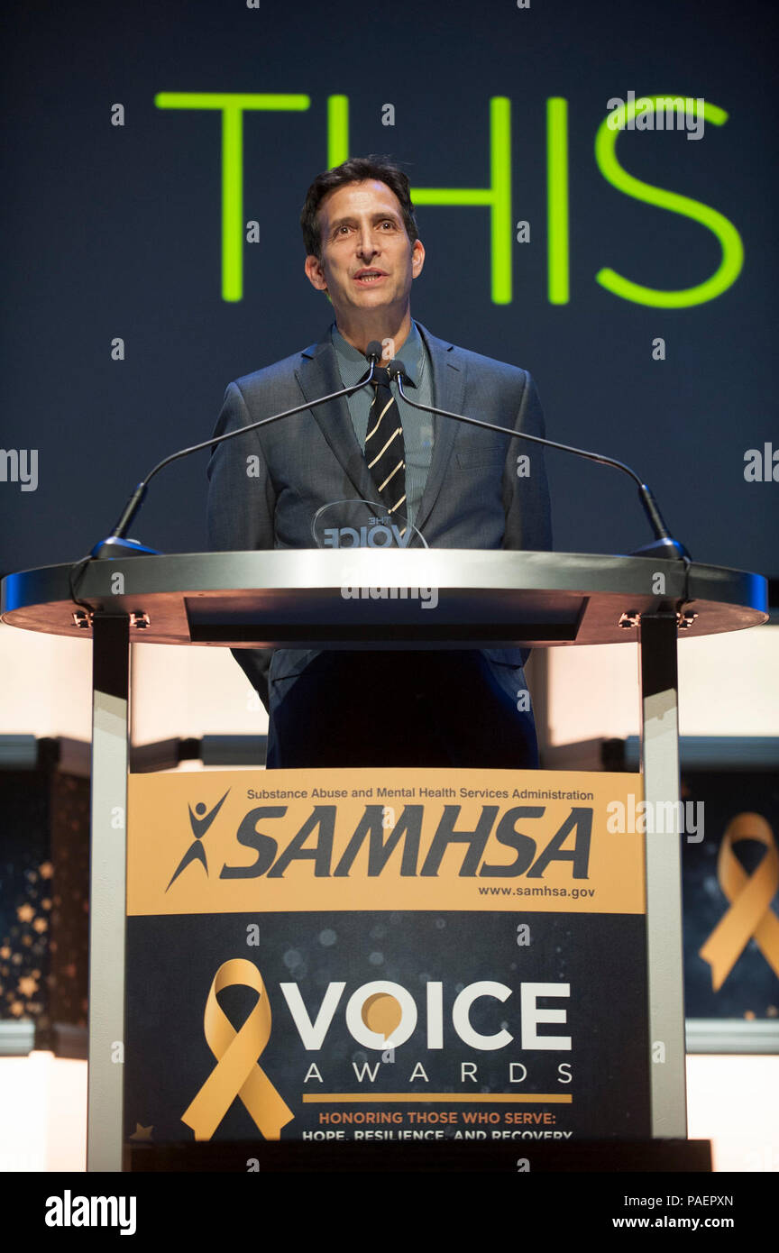 2017 SAMHSA Voice Awards Stock Photo
