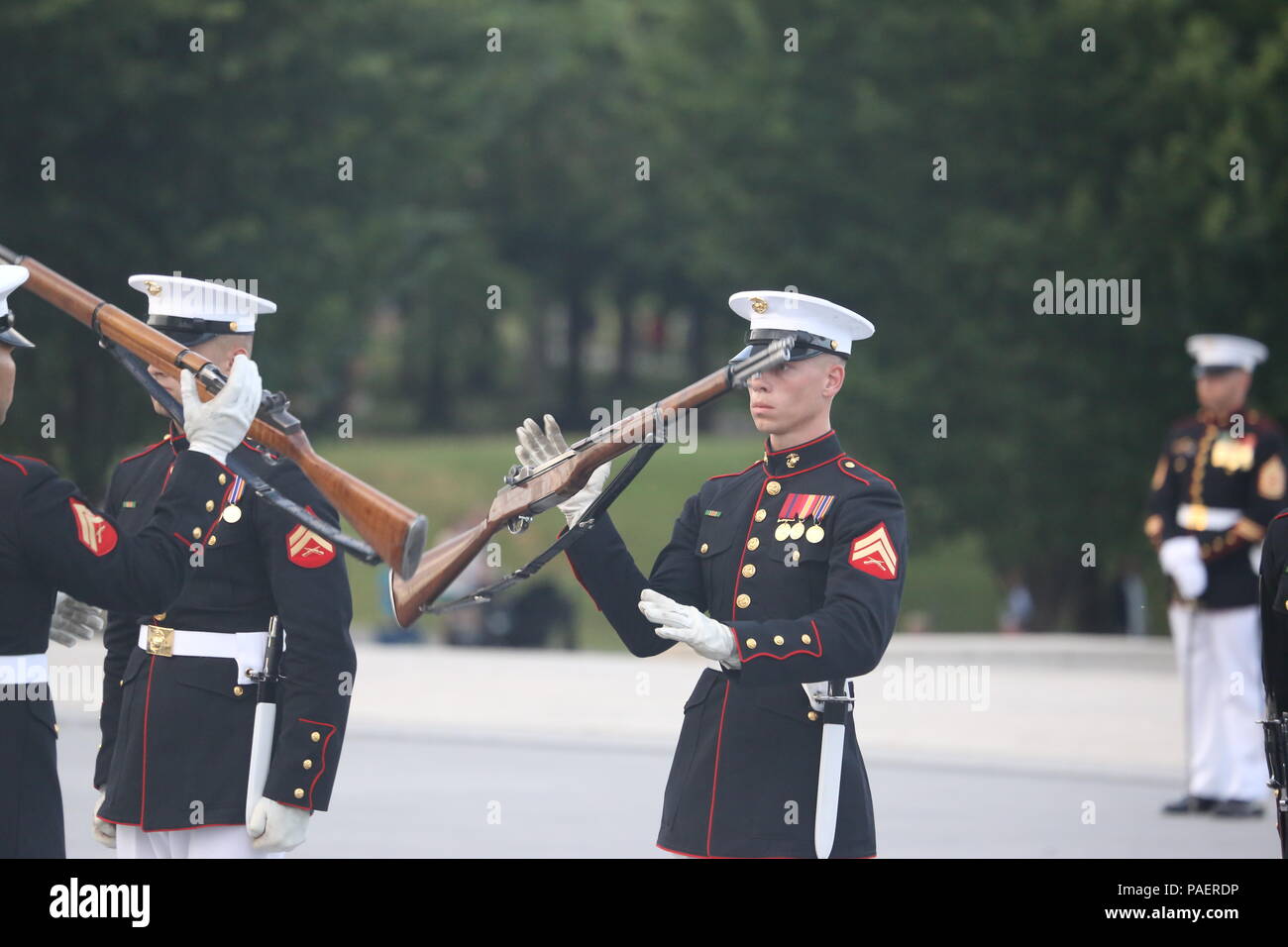Marine Corps Rifle Drill Team