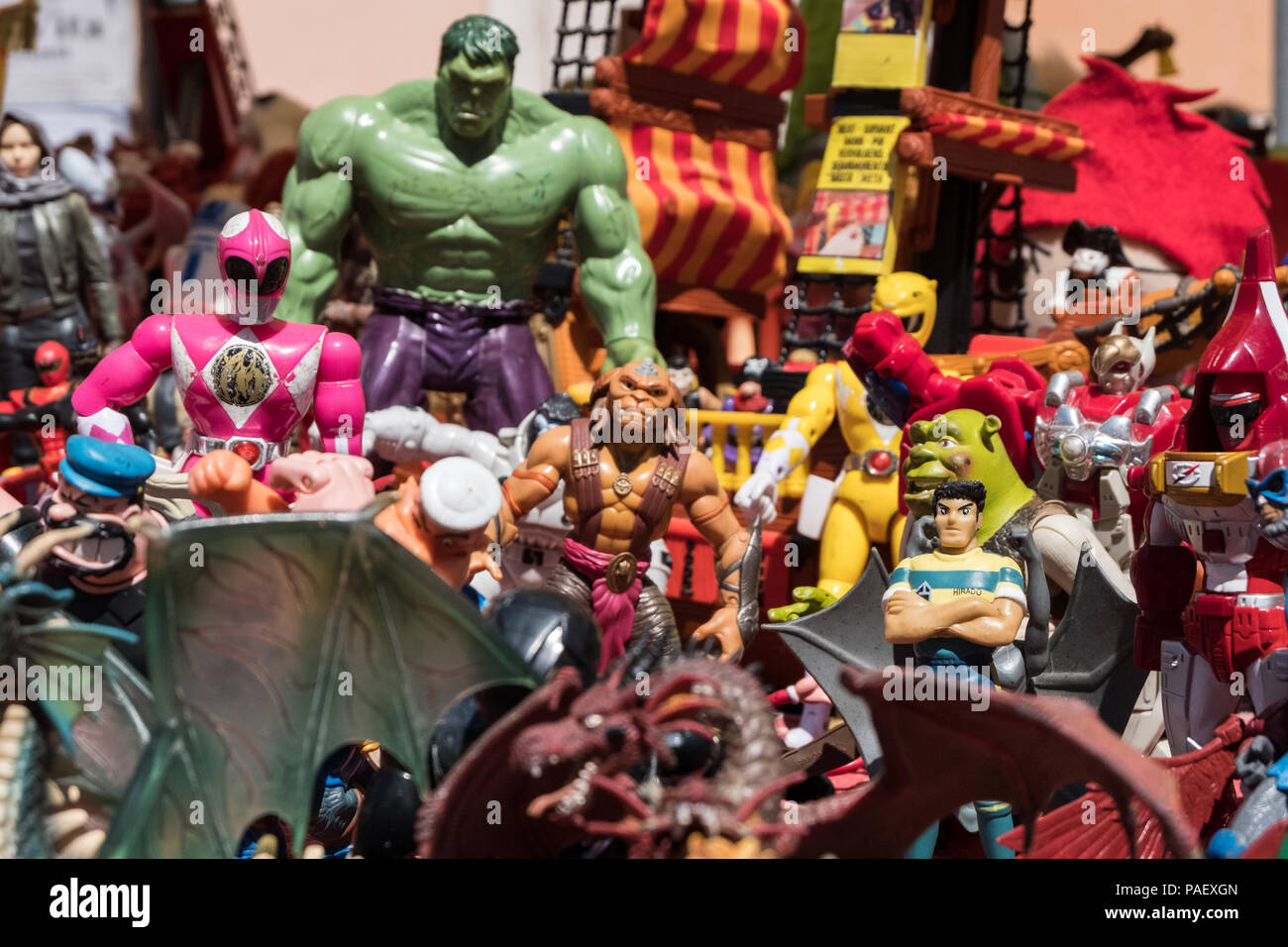 Action figure collection hi-res stock photography and images - Alamy