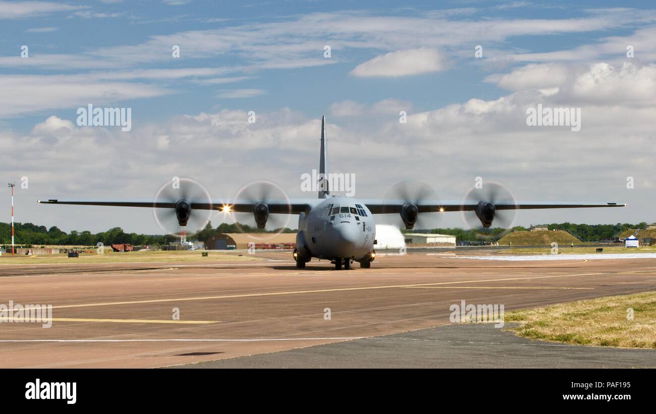 Royal Canadian Air Force CC-130 Hercules Stock Photo
