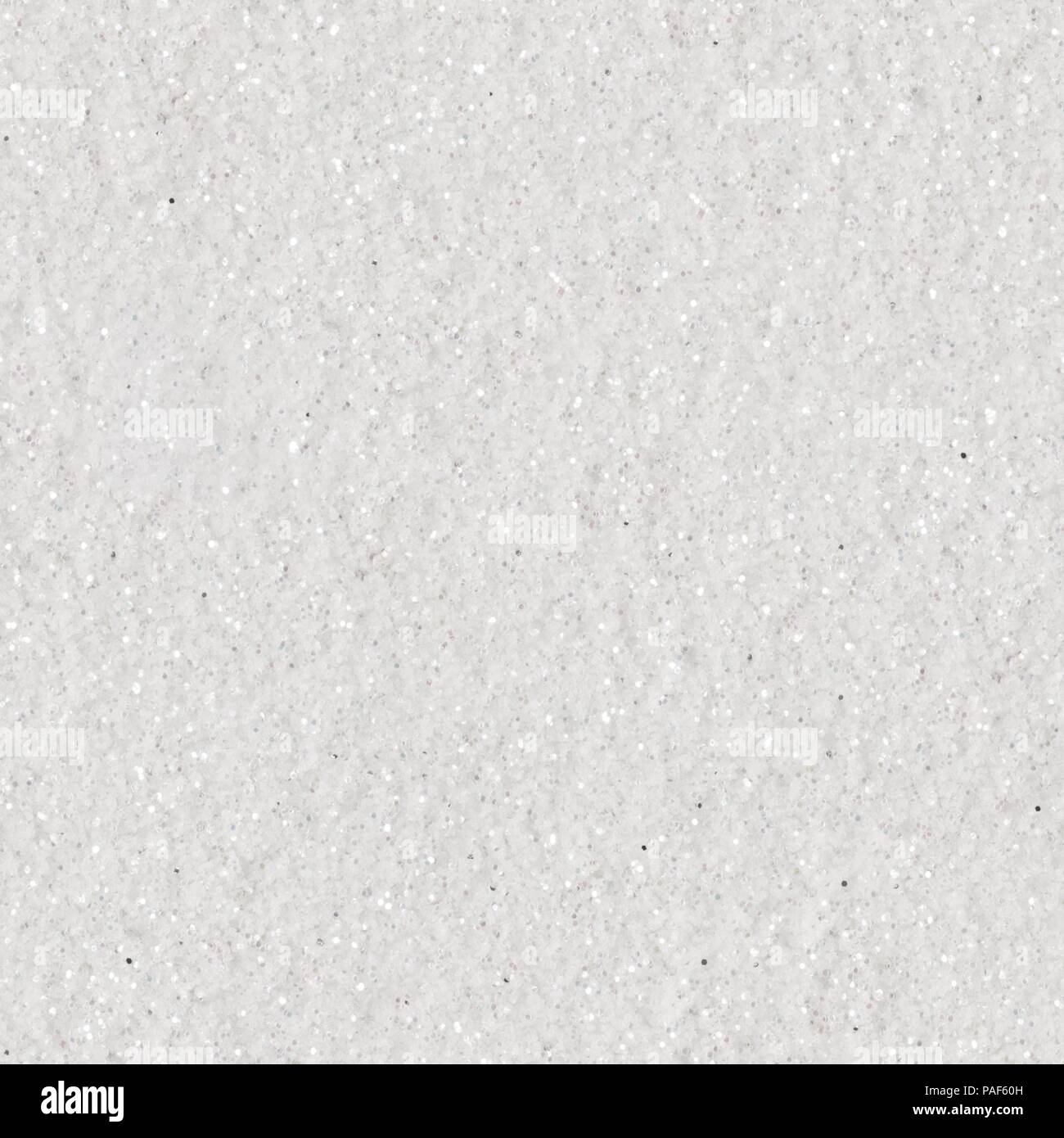 White glitter. Seamless square texture Stock Photo Alamy