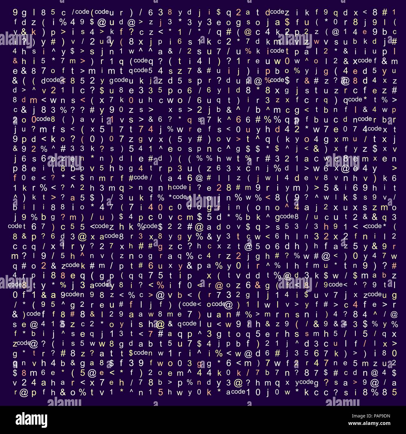 abstract coding composition Stock Vector Image & Art - Alamy