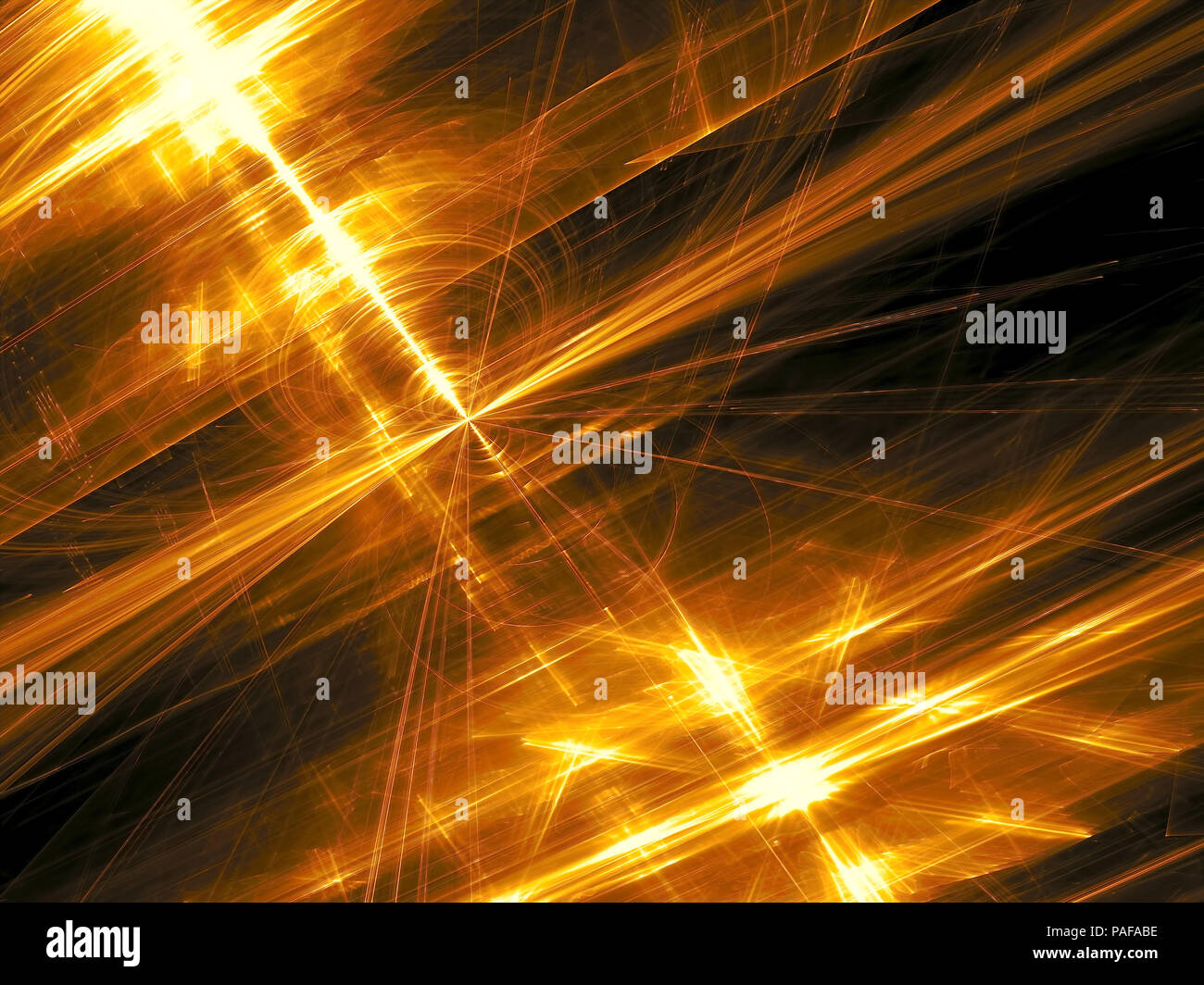 Glossy surface - abstract digitally generated image Stock Photo