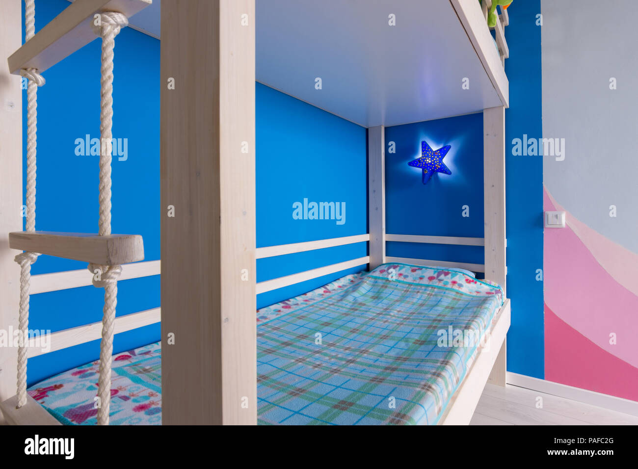 Wooden bunk bed ladder hires stock photography and images Alamy