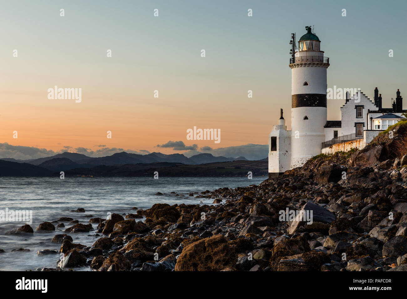 Cloch lighthouse, Greenock Stock Photo Alamy