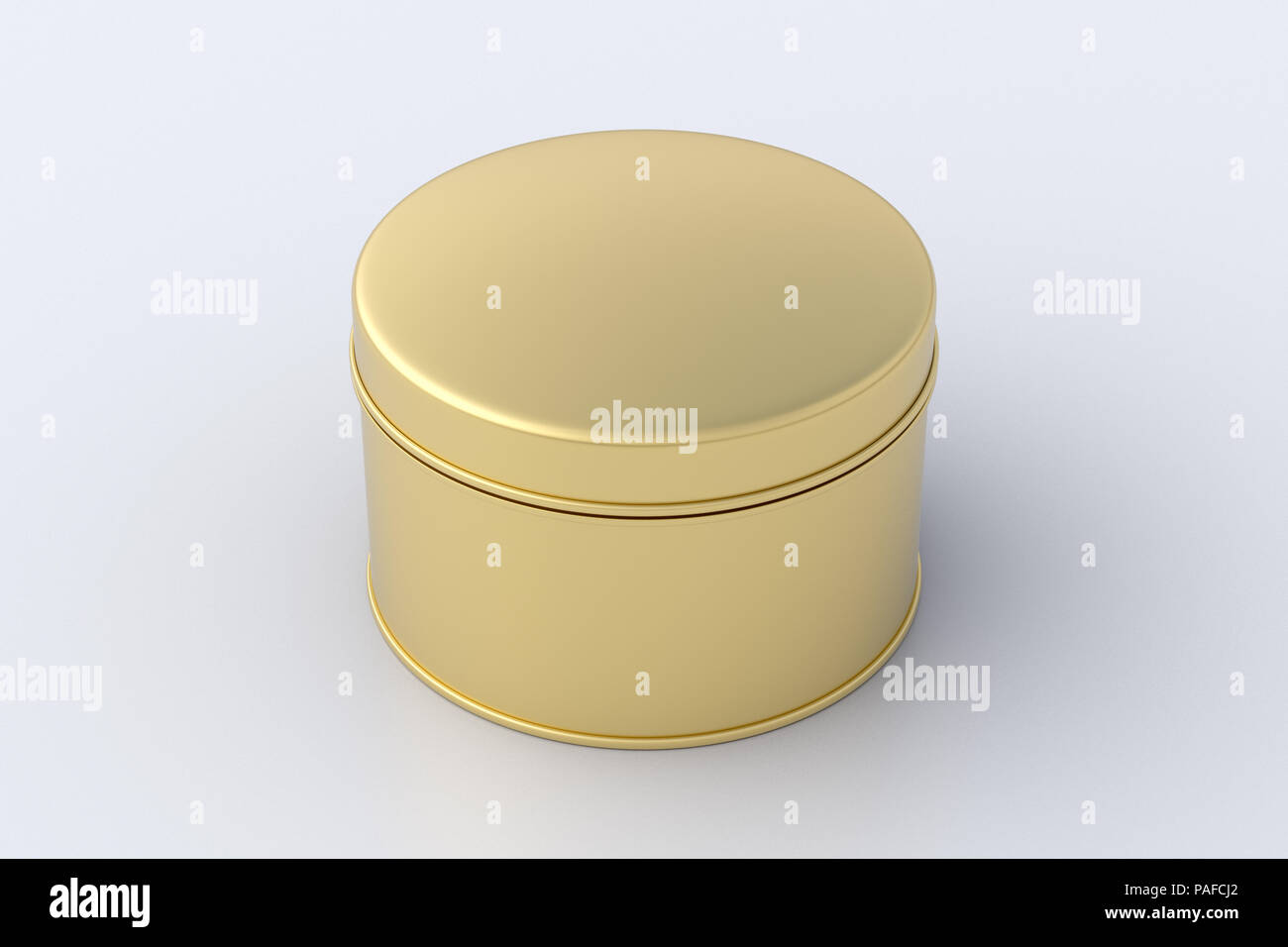 Download Blank Closed Gold Round Tin Container Box On White Background Package Mockup With Clipping Path Around Container 3d Illustration Stock Photo Alamy