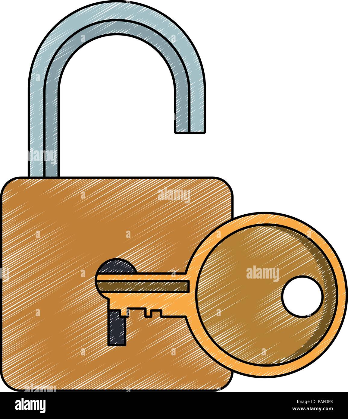 Inside 2024 a padlock