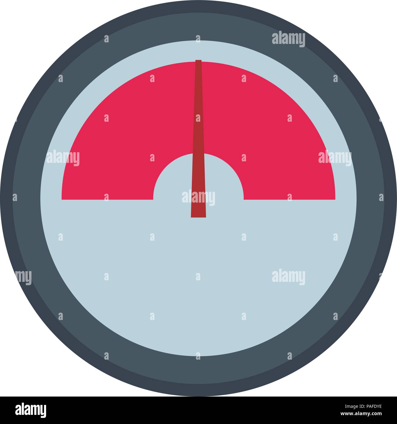 Analog pressure meter vector illustration graphic design Stock Vector
