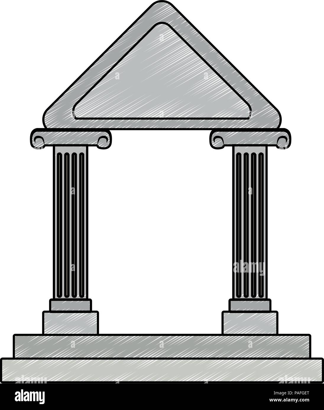 Wedding columns gate vector illustration graphic design Stock Vector Image & Art Alamy