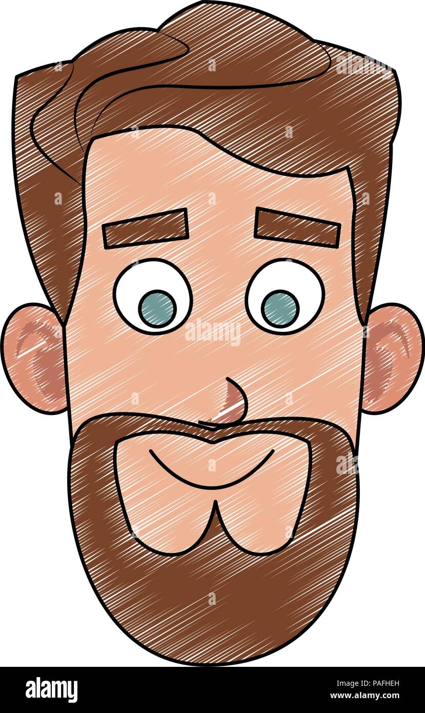 Young man face with beard cartoon vector illustration graphic design Stock Vector Image & Art - Alamy Young man face with beard cartoon vector illustration graphic design Stock Vector Image & Art - Alamy