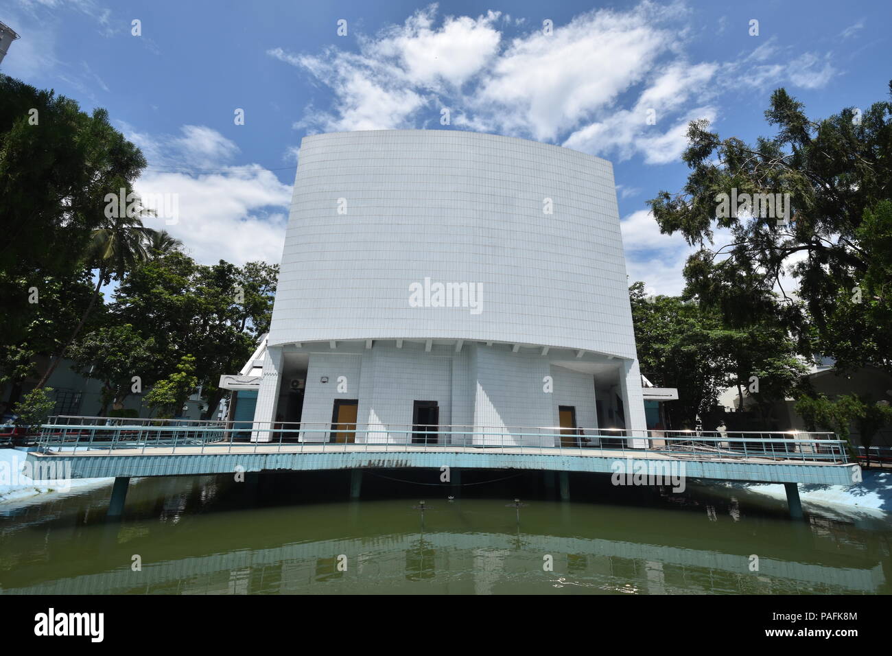 Nandan (rear-view),  West Bengal Govt. owned film and cultural centre in Kolkata, India Stock Photo