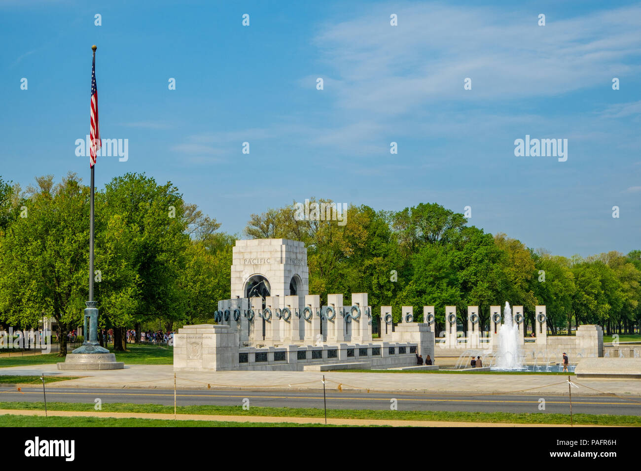 National World War II Memorial, 1750 Independence Avenue SW, Washington