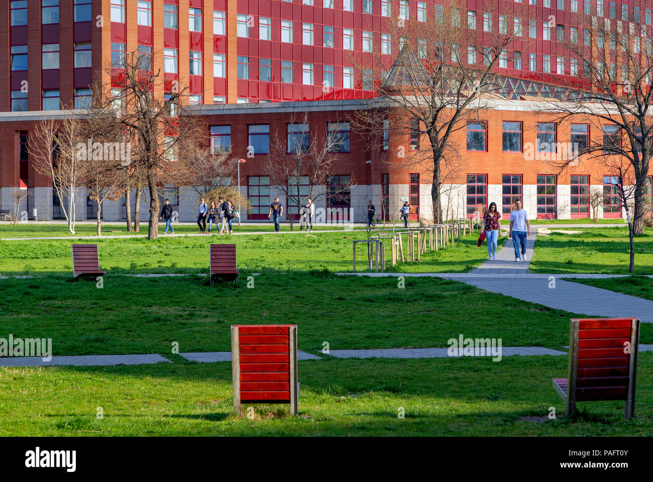 Building of the Faculty of science in Lagymanyos campus of the Eotvos