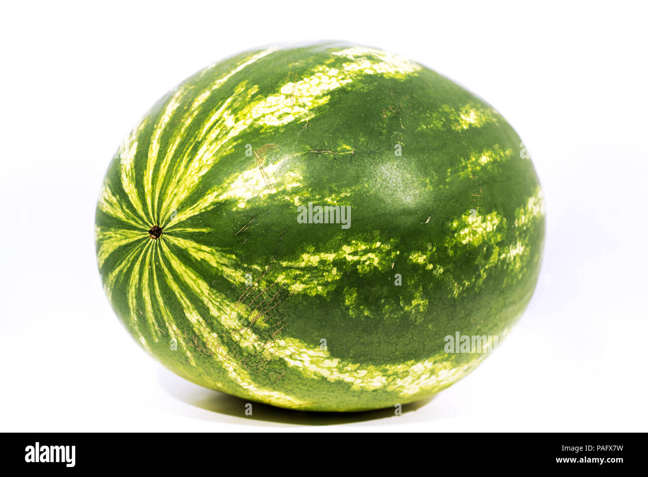 Isolated slices of Watermelon. The biggest berry Stock Photo Alamy