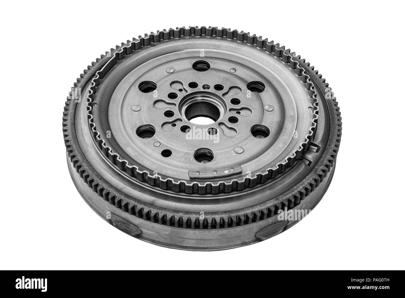 flywheel car on white background Stock Photo Alamy