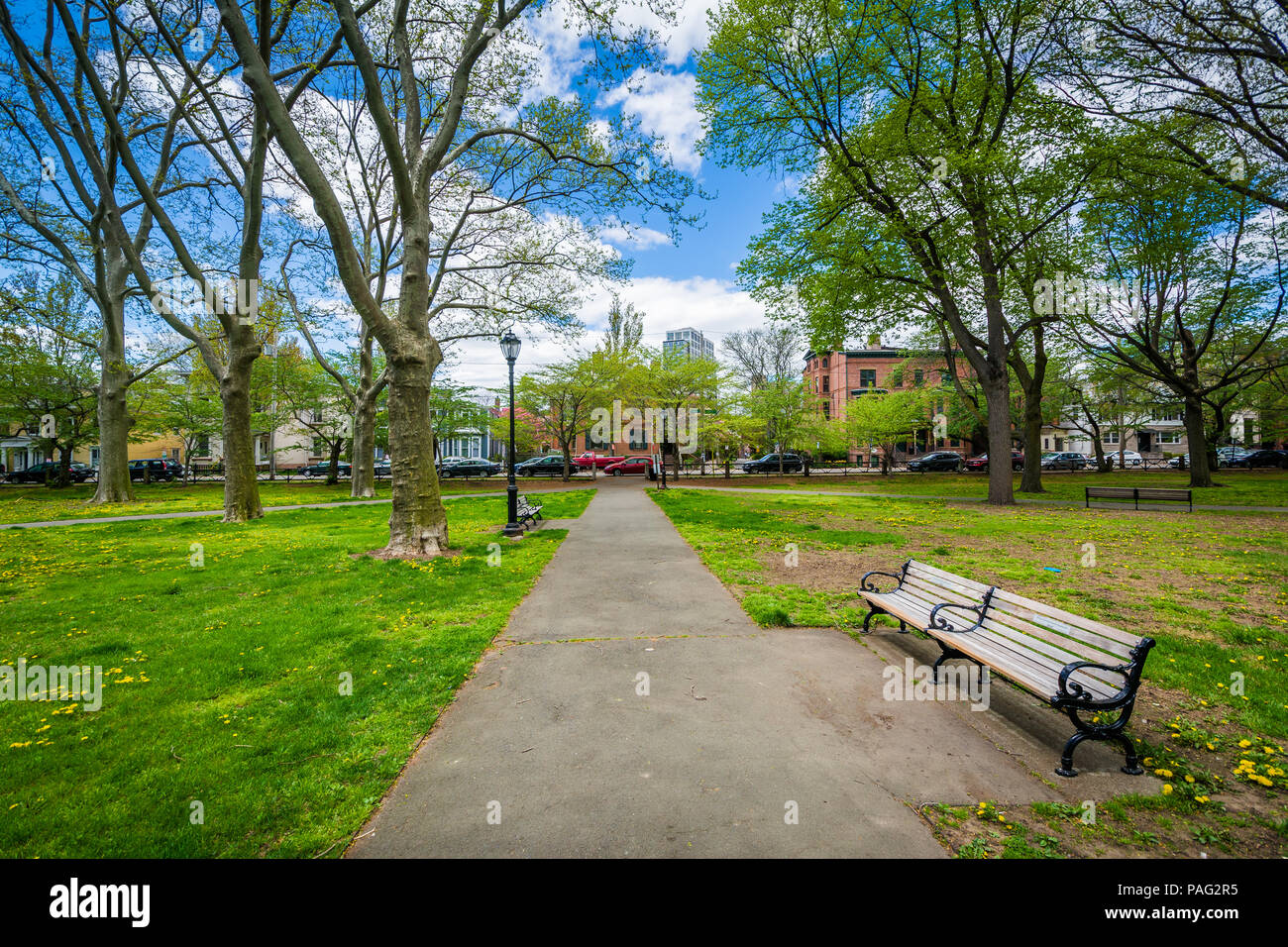 Wooster Square, in Pittsburgh, Pennsylvania Stock Photo