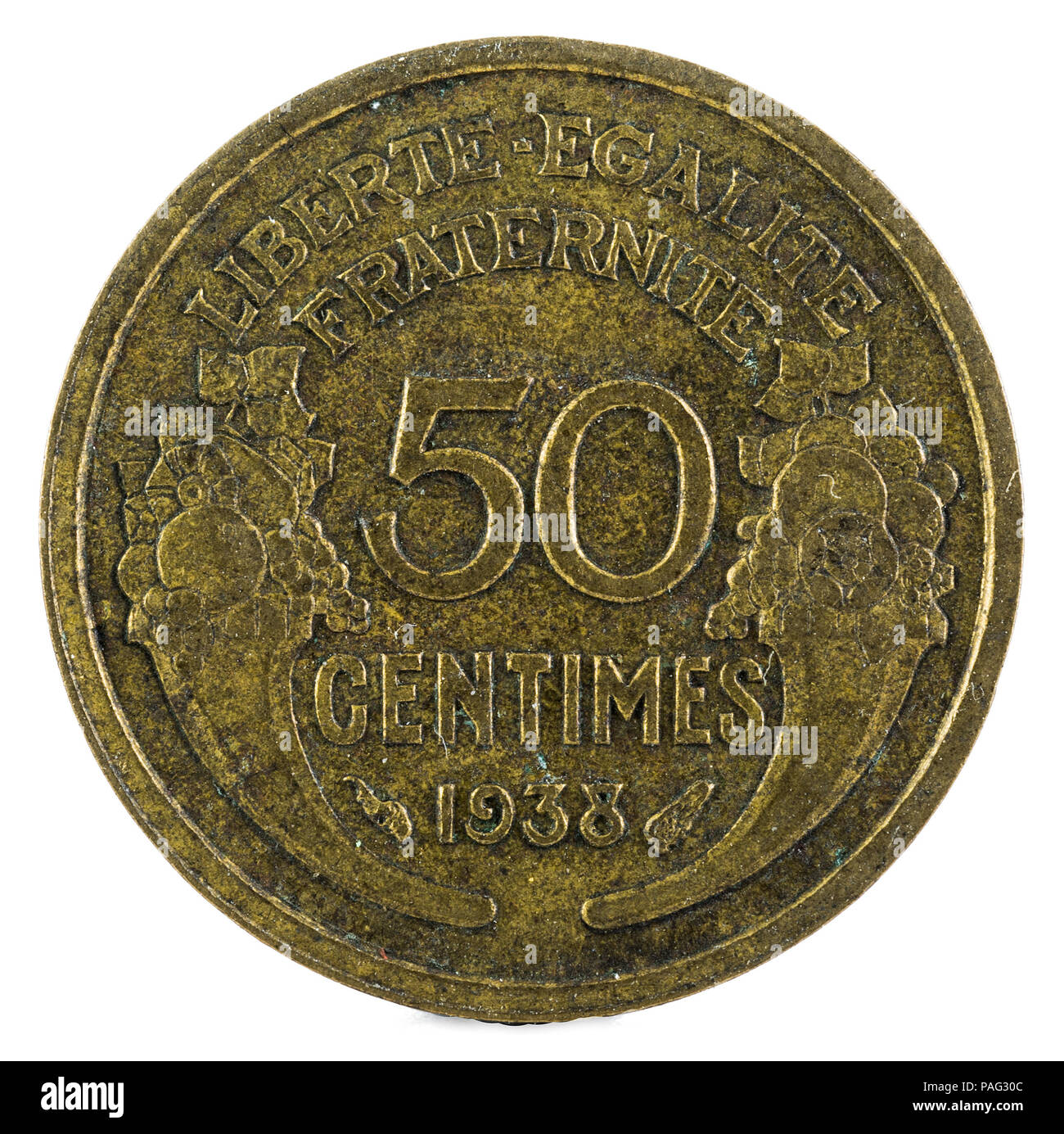 French coins Cut Out Stock Images & Pictures - Alamy