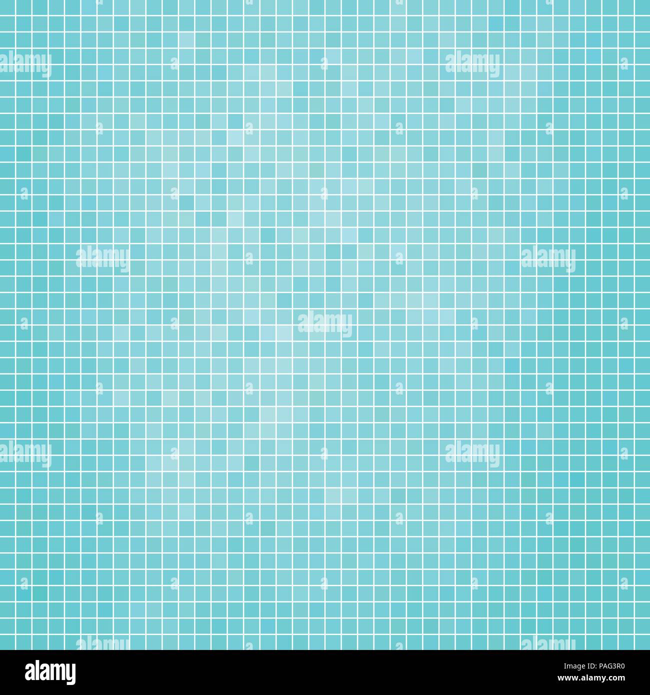 abstract vector square pixel mosaic background - blue Stock Vector ...