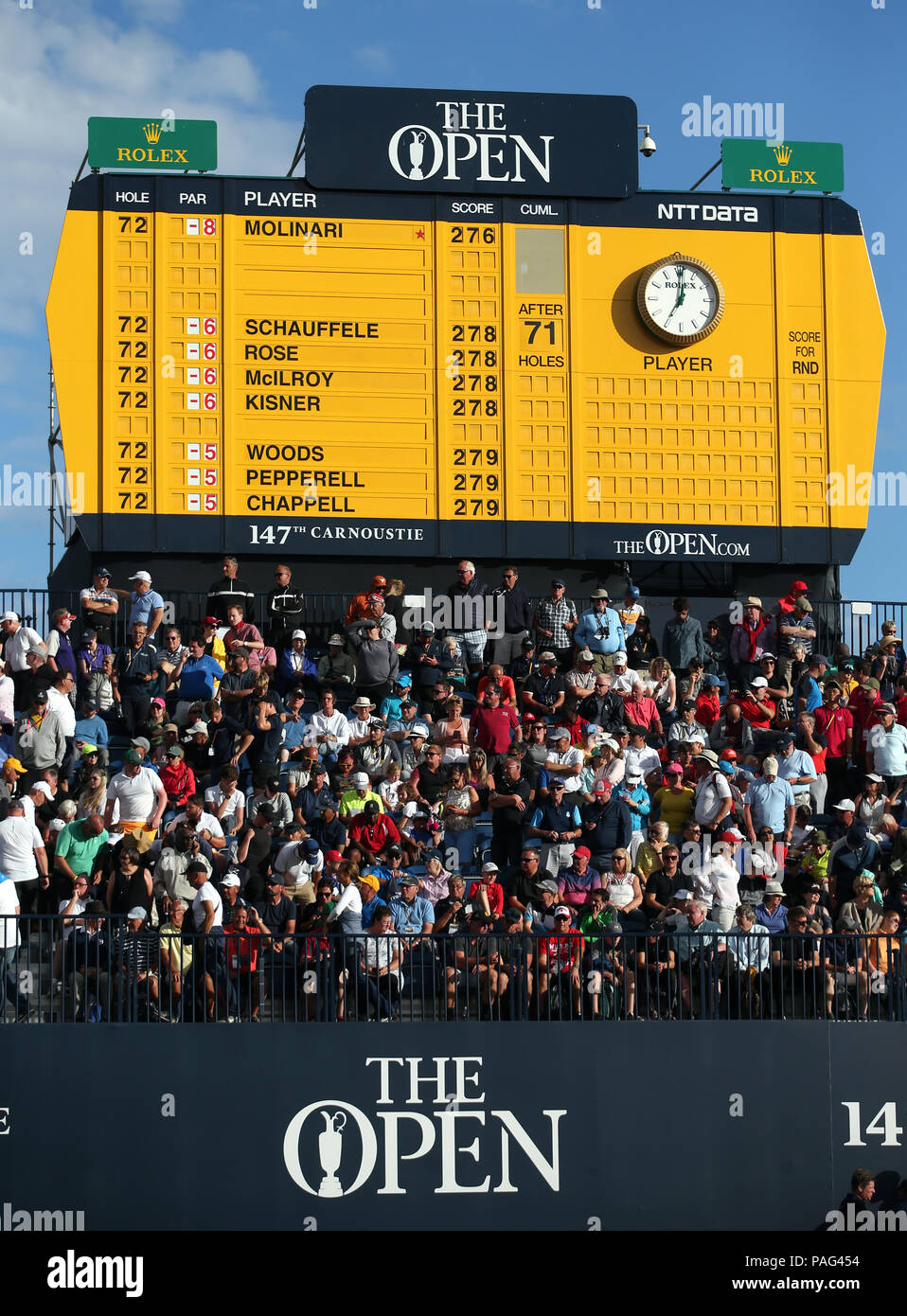 Open golf scoreboard hi-res stock photography and images - Alamy