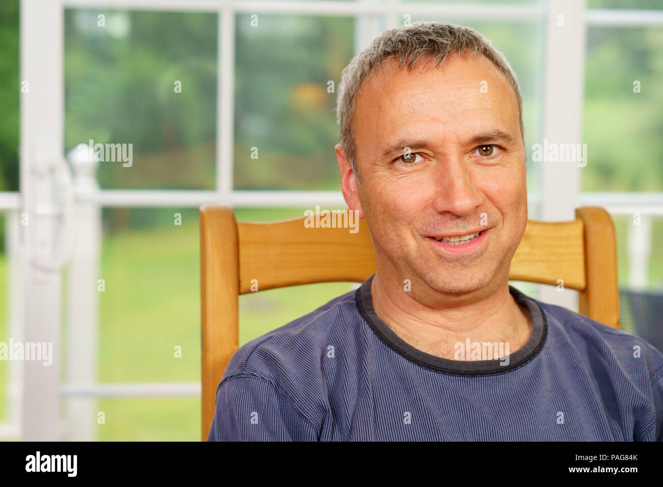 Normal man no shirt hi-res stock photography and images - Alamy