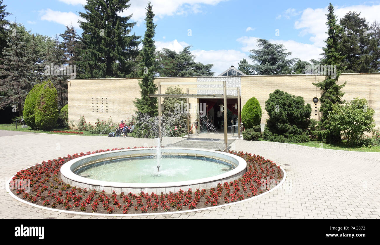 House of Flowers Josip Tito's mausoleum Belgrade Serbia Europe Stock Photo