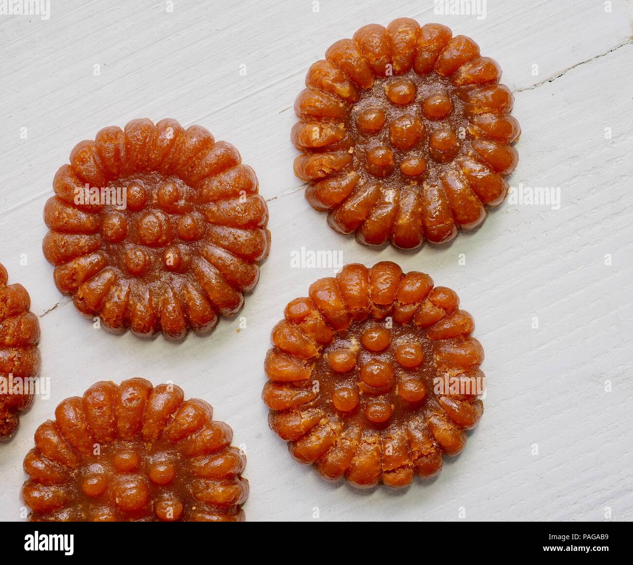Korean traditional sweets Yakgwa, Honey Cookie Stock Photo Alamy