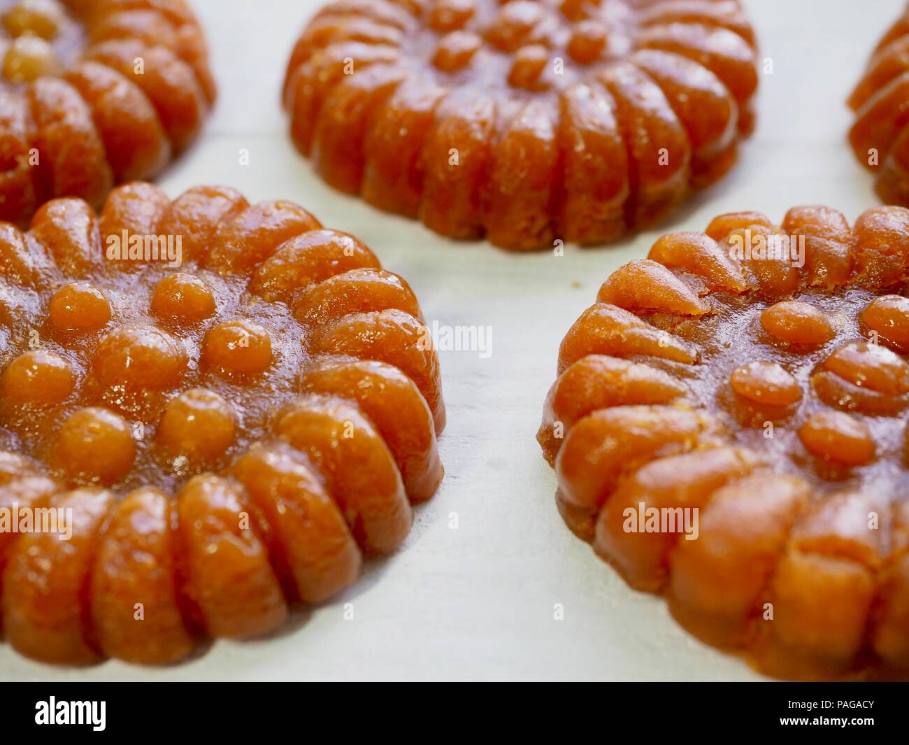 Korean traditional sweets Yakgwa, Honey Cookie Stock Photo Alamy